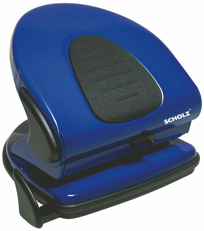 Діркопробивач SCHOLZ (4314SCH), 30 аркушів, металевий, з лінійкою та фіксатором